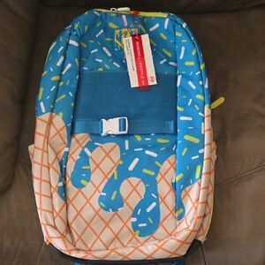 BNWT Baseball Lifestyle 101 Ice Cream Backpack